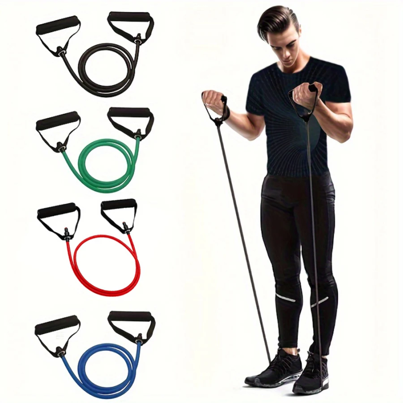 Yoga Fitness Resistance Band - 가정 운동 및 근력 훈련을 위한