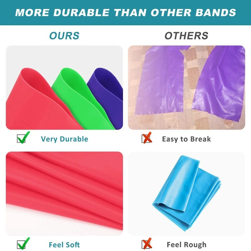 천연 라텍스 저항 밴드, 요가 필라테스 홈짐 피트니스  - Yoga Fitness Resistance Band 리뷰 및 가격