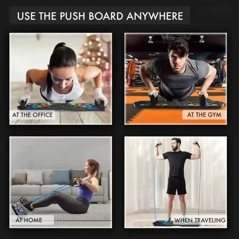 접이식 푸쉬업 보드, 다용도 홈짐 운동 기구, 가슴,  - Push Up Board 리뷰 및 가격